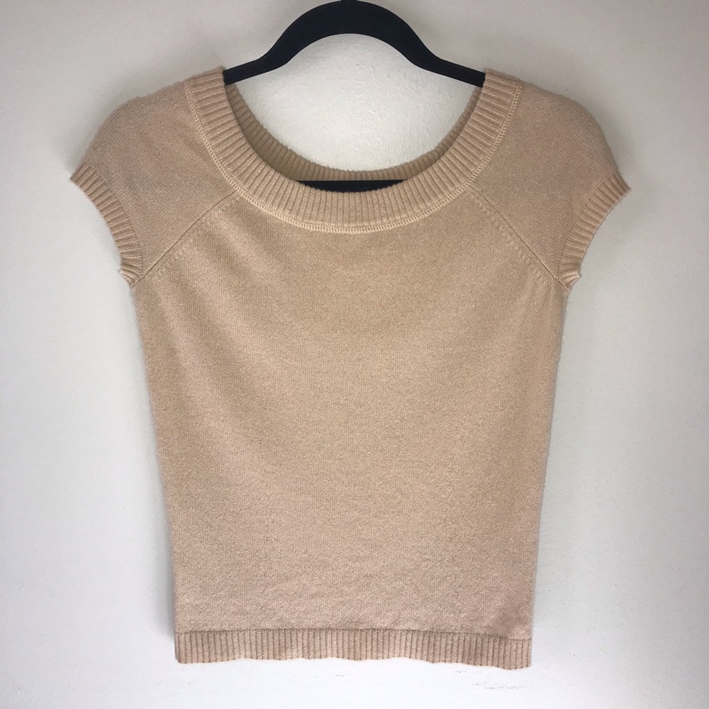 The Limited | Cashmere Short Sleeve Top